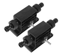 2 Pièces Pompe à Perceuse Électrique Auto-amorçante | Usage Domestique, Format Compact et Portable, Plastique et Métal, Coloris Noir