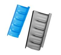 2 Pièces Porte-bouteilles Multi-grilles en As Bleu Noir | Support pour Huiles Essentielles, Structure Légère et Polie, Usage Maison Bureau