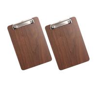 2 Pièces Porte-menu en Bois Pince, Cuisine et Restaurant | Ouverture et Fermeture Faciles, Portable, Rangement Simple des Menus, Usage Salle à Manger Cuisine
