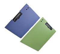 2 Pièces Porte-papiers A4 en PP Expansé, Léger, Surface Lisse Clip | Angles Arrondis, Format Bureau Portable, pour Classement de Feuilles et Prise de Notes au Quotidien