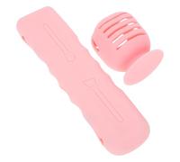 2 Pièces Porte-pinceaux de Maquillage en Silicone, Lot de Deux | Pochette Compacte pour Éponge Beauté, Design Discret et Moderne, Usage Quotidien, Kit Maquilleur