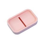 2 pièces porte-savon à double usage en plastique