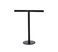 2 pièces Porte-Serviettes en Acier Inoxydable autoportant Forme de T Support Barre Serviette Bain for Salle Cuisine vanité comptoir