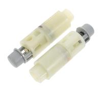 2 Pièces pour Siège de Toilette en Plastique, Fermeture Douce | Pièce de Réparation pour Abattant, Montage Facile sur Charnières, Usage Nuit et Entretien Locatif