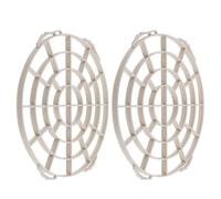 2 Pièces Protecteur de Conduit D'évacuation de Écran | Accessoire pour Tuyau D’évacuation Portable, Filtre de Fenêtre en Plastique, Bloque Débris et Animaux, Installation Facile