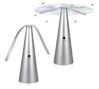 2 pièces r-épulsif extérieur et intérieur pour éloigner les mouches de la table, ventilateur anti-moustique avec lames souples