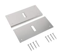 2 Pièces Rallonge de Poteau de Clôture en Acier Inoxydable Robuste | Installation Facile pour Clôtures et Boîtes aux Lettres, Design Mince Élégant, Usage Résidentiel et Professionnel