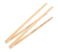 2 Pièces Ramasse-déchets en Bambou Léger, Pince de Récupération | Usage Extérieur, Espaces Publics, Contact Direct Réduit Détritus, Outil Portable et Pratique pour Collecte