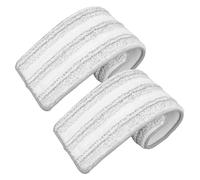 2 Pièces Recharges pour Balai Plat en Tissu Oxford, Nylon, Éponge | Lingette de Remplacement pour Sols Bien Fermés et Parquet, Usage Marchés et Boutiques, sans Traces ni Peluches