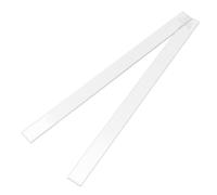 2 Pièces Règle Acrylique de Mesure D'épaisseur | Mesure Précise, Contrôle Uniforme, Lissage des Biscuits au Beurre, Usage Maison pour Pâte et Sucre