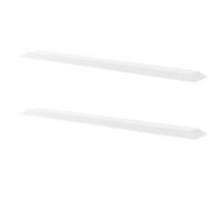 2 Pièces Règle Acrylique Transparente à Bord Irrégulier | Création Rapide de Bords Déchirés Décoratifs, Convient au Journaling Dessin, 11,34 Pouces