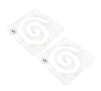 2 Pièces Règle de Patchwork en Acrylique Réutilisable | Transparente et Lisse, Gabarit Facile à Utiliser, pour Tissu et Courtepointes, Pratique