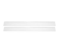2 Pièces Règle en Acrylique pour Pâte Polymère, Nivellement Précis | Épaisseur Réglable, Grattoir Intégré, Mesure Haute Précision, Outil Acrylique pour Modelage et Création