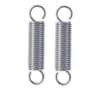 2 Pièces Ressort de traction avec crochet, ressort en acier inoxydable, diamètre du fil 0.8mm, OD 6mm, Longueur 50mm, 0.8mm x 6mm x 50mm, ressort de tension puissant