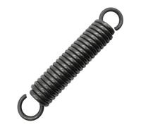 2 Pièces Ressort de traction en acier à ressort avec crochet spring, diamètre du fil 3.0mm, OD 20mm, Longueur 110mm, Ressort de tension de force
