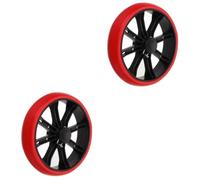 2 Pièces Roue de Chariot de Course Roulement en Acier Inoxydable | Remplacement pour Chariot Poussoir et Fauteuil Roulant, Installation Simple, Retrait Rapide, Accessoire Compatible