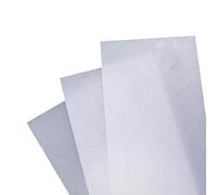2 Pièces Rouleau de Feuille Acrylique Flexible Dépolie Blanche Haute Transmission de Lumière Filtre Lumineux pour Éclairage Doux et Uniforme-455x600x0.5mm