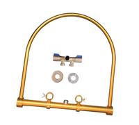 2 Pièces Salon Circulation Frame Pièces pour Lit Shampooing Accessoires Hydrothérapie Aluminium Tuyau Courbé Fumigation Robuste Équipement Universel P, b