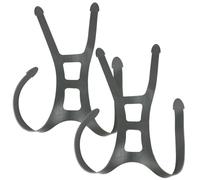 2 pièces sangle de harnais de tête sangles respirateur sangles masque respiratoire complet en silicone élastique sûr ensemble harnais tête pièce rechange protection respiratoir