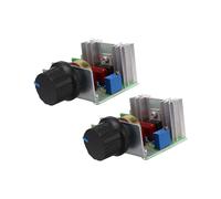 2 PièCes SéRies ContrôLeur de Vitesse pour Moteur à Courant Alternatif 220 V 2000 W Thyristor Moteur Contrôle de Vitesse ContrôLeur de Puissance