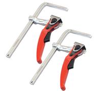 2 Pièces Serre Joint à Levier, Joint Rapide Serrage,En Tout Acier, Élément de Serrage ø20 pour Tables Multifonctions, Presse à Serrage Rapide Réglables, Plage de Serrage 160, Profondeur de Gorge 60