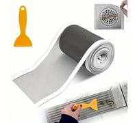 2 pièces/set, ajustable, universel pour douche, cuisine, filtre anti-cheveux, anti-insecte, auto-adhésif, anti-odeur pour salle de bain, écran de maille anti-bouchage de salle de bain, autocollant de 