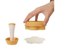 2 pièces/set Ensemble de coupe-pâte et moule à tarte en forme de fleur - Idéal pour la cuisson de tartes, biscuits et pâtisseries - Ustensiles et accessoires de cuisine Taille Unique,Taille unique 2Po