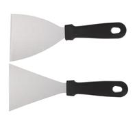 2 Pièces Spatule à Steak Inox et Plastique Antiadhésive | Poisson et Bacon, Nettoyage Facile, Rangement Portable, Usage Maison ou Chef, la Cuisine Quotidienne