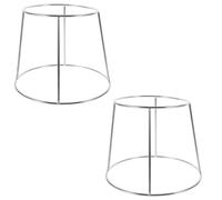 2 Pièces Support à Fruits de Mer en Acier Inoxydable pour Buffet | Double Niveau, Diamètre 17cm et Inférieur 23cm, Présentation Surélevée, Usage Restaurant et Maison