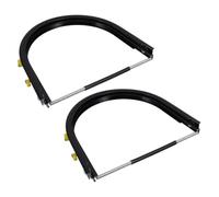 2 Pièces Support de Fixation de Visière pour Adaptateur Robuste | Noir, Rotation 180°, Ressort Réglable, Montage Facile pour Chantier et Soudage