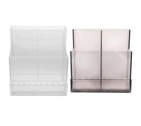 2 Pièces Support de Perceuse à Organisateur de Têtes de Polissage | Design à Compartiments Multiples, Trois Niveaux Petits Trous, Pratique pour Pratique et Formation Ongulaire