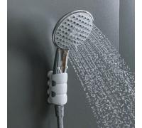 2 pièces Support de pomme de douche pour CATERPILLAR, Support de base de pomme de douche à ventouse pour CATERPILLAR, Support de montage universel amovible sans perçage, Accessoire de douche Silicone