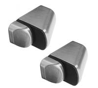 2 pièces Support d'Étagère en Verre Réglable, Or, 5,5x4x2,5cm | Installation Facile, Protection Anti-Rayures, Finition Lisse sans Bavures, pour Vitrines, Meubles et Bureaux