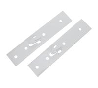 2 pièces Support Mural pour Chauffe-Eau Électrique, Kit Fixation acier | Acier Carbone Antirouille, Plaque et Crochet Inclus, Pose Discrète sur Murs Creux, Résiste aux Vibrations