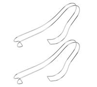 2 Pièces Supports à Chaussures, Présentoir à Professionnel | Écarteur Chaussure, Embauchoir Argenté, Structure Courbe Simple, Accessoire Chaussure pour Sandales et Vitrines