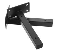 2 Pièces Supports D’étagère Murale en Acier Inoxydable | Structure Simple, Installation Facile, Tenue Ferme, pour Livres et Cadres Photo, Style Classique