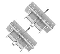 2 pièces tampon de charnière de porte automatique rebonds fermeture de porte automatique charnière à ressort rabattable fermeture multifonction charnières de porte détachables