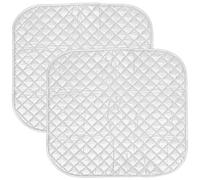 2 Pièces Tapis de Repassage 60 X 55 Pliable, Portable | Coussin de Protection Thermorésistant, sans Aimant, Réutilisable, pour Pantalon, Table, Couture, Voyage