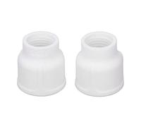 2 pièces tasses de soudage Tig tasse de soudage en céramique blanche Kit d'accessoires de buse Diffusion exceptionnelle utilisation pratique haute adaptabilité pour Db Sr Wp 20 25