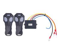 2 Pièces Télécommande de Treuil sans Fil 12V Remplacement électrique pour ATV Camion Universel Treuil Contrôleur Accessoire de Véhicule pour Camion