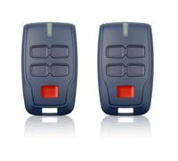 2 pièces Télécommande pour portail BFT MT B RCB4,433.92Mhz 4 boutons 4 canaux Bleu Rolling Code pour Rolling BFT MT B RCB04 R1 CLEAR ICE RCB02 VINEYARD