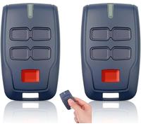 2 Pièces Télécommande pour portail BFT MT B RCB4, 433 MHZ Telecommande Bft, Portail 4 canaux 4 boutons Compatible Mitto 2, Kleio, Ghibli, TRC 2, TR, Rolling Code Sécurisé