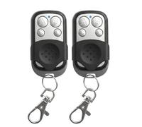 2 Pièces Telecommande Universelle Portail 433,92 MHz,Bip Portail Universelle sans Fil Télécommande Garage Code Fixe Compatible Porte de Garage & Voiture, Design Compact Universel