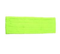 2 Pièces Tête de Balai en Microfibre Verte, Recharge pour Sols | Lingette de Rechange, Fixation Ferme Serpillière, pour Parquet et Carrelage, Usage Restaurant et Maison