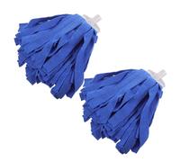 2 Pièces Tête de Balai Remplaçable en Tissu, Tige Filetée 1 Pouce | Sols en Marbre et Bois, Nettoyage Domestique Cuisine, Fibres Multiples, Installation Facile