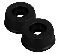 2 Pièces Tête de Coupe-bordures Électrique Noire en PP, Lot | Pièces de Rechange pour Entretien du Jardin, Usage Simple et Rapide, pour Herbes Tenaces, Tondeuses Électriques