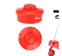 2 Pièces Tête de Débroussailleuse Universelle,Têtes de Trimmer Universel | Herbe Tondeuse, pour Jardin Pelouse Patio, M10x1,25mm ( Rouge)