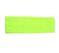 2 Pièces Tête de Serpillière en Microfibre Lavable, Recharge Verte | Carrelage Céramique et Stratifié, Fixation Ferme, Usage Restaurant et Magasin, Nettoyage Solide