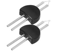 2 Pièces Tête de Soudage de Rechange pour Stylo, Outil à Main | Embout Fin en Plastique et Métal, Finition Professionnelle, pour Projets de Bricolage et Travaux de Soudure