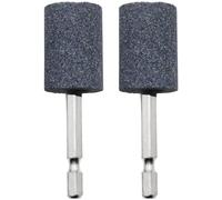 2 Pièces Tige Abrasive Monté Pierre Meule Tête Montée Points Abrasifs Têtes De Pierre Meule Peu pour Outil Rotatif